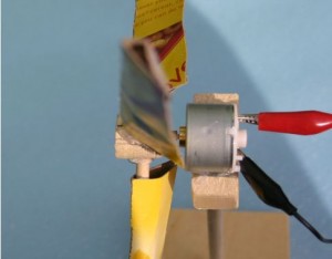Run drill through the shaft hole in the hub to clear out any glue. The